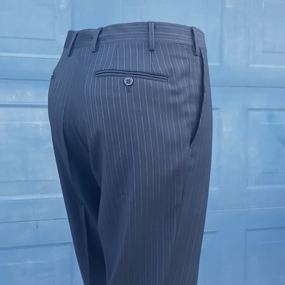 Ravazzolo (Italy) Men's Pure Wool Ultra- Luxury Italian Trousers